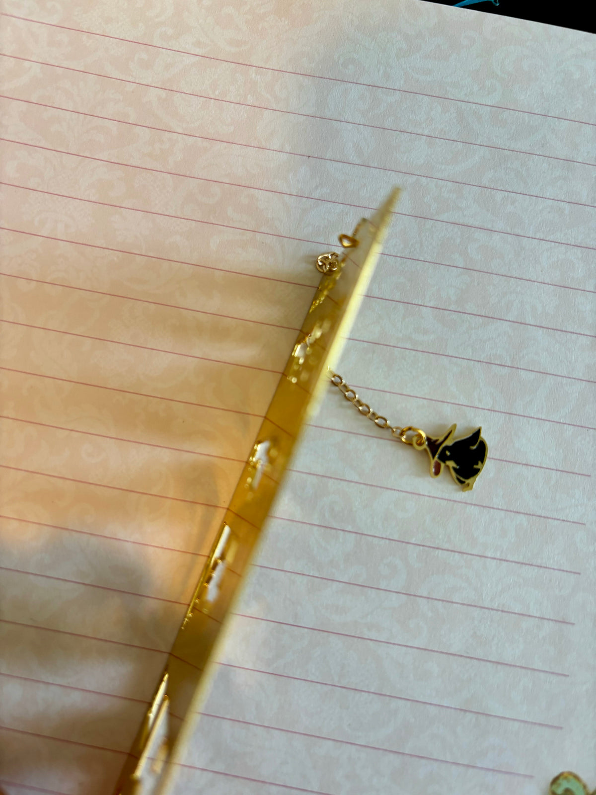 Witch’s Study | original design | Enamel Bookmark / Charm | 11x4cm