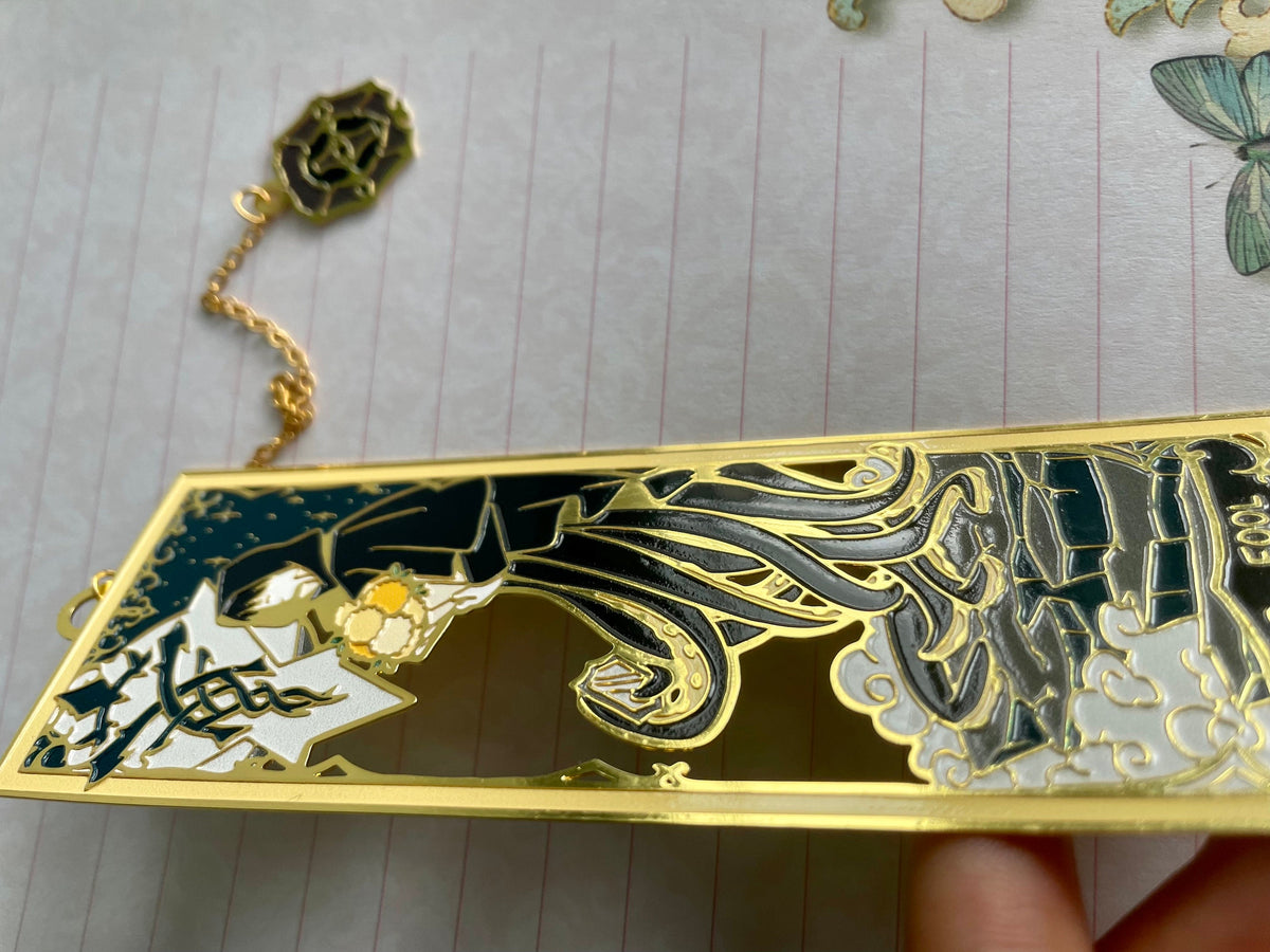 Tarot Card: The Fool | LOTM | Mr Fool | Enamel Bookmark / Charm | 11x4cm