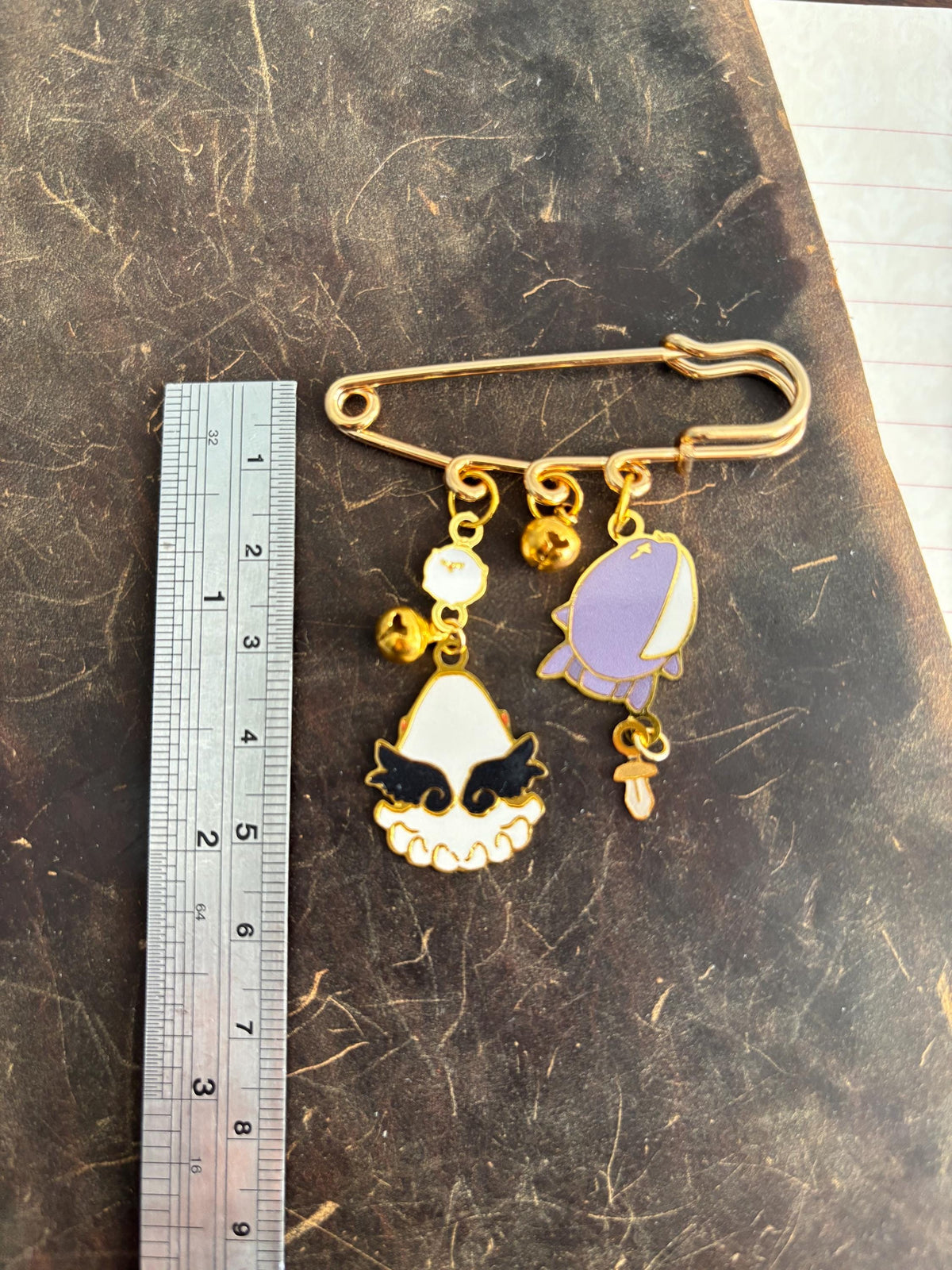 ORV inspired | Squid and Sunfish | Dangle Pin Charm