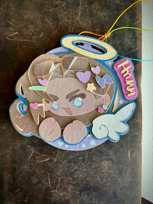 Hyuna | ALNST | paper biscuit, charm/ornament | ~10x9cm