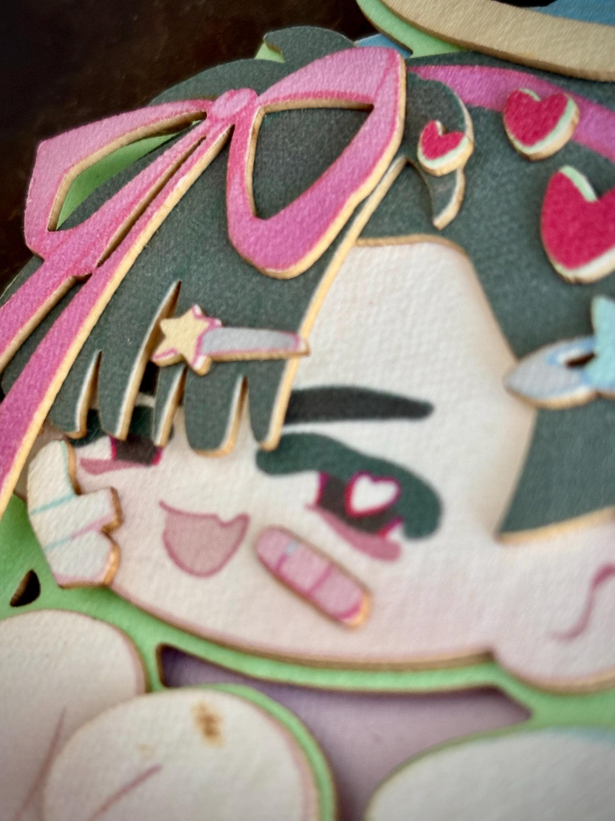 Ivan | ALNST | paper biscuit, charm/ornament | ~10x9cm