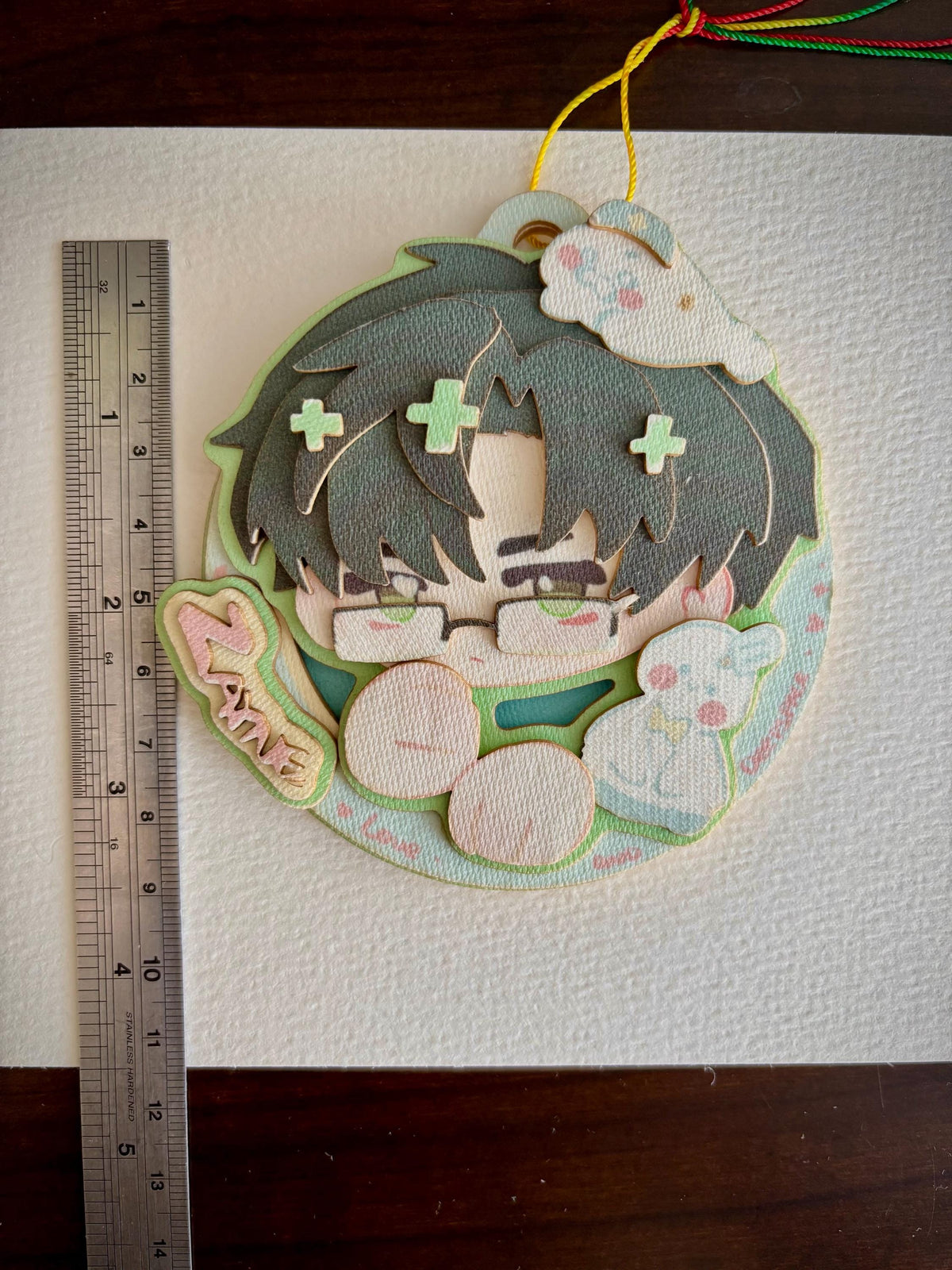 Zayne LiShen | LADS | paper biscuit, charm/ornament | ~10x9cm