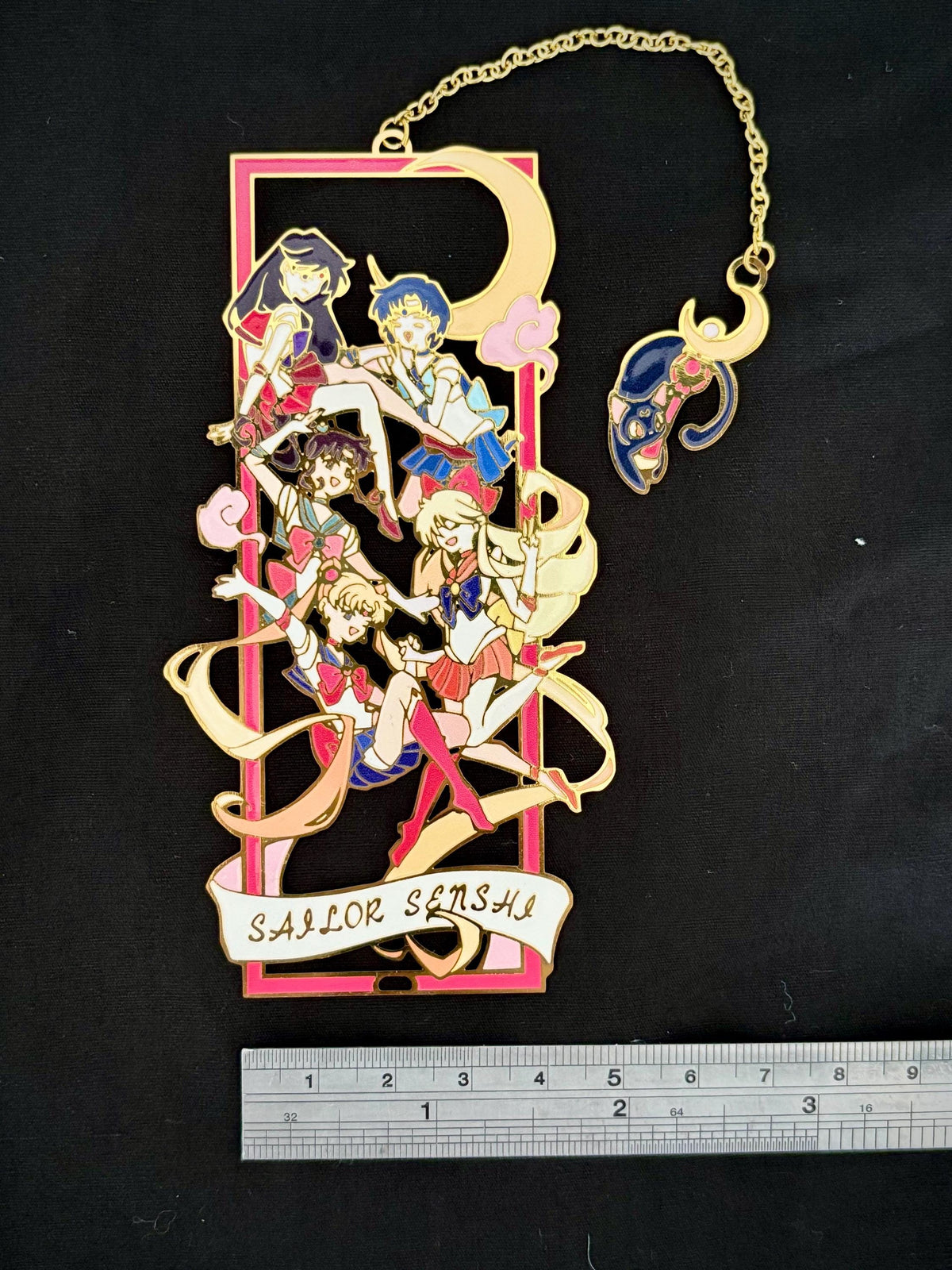 Sailor Senshi inspired | magical girls | Enamel Bookmark / Charm | 11x4cm