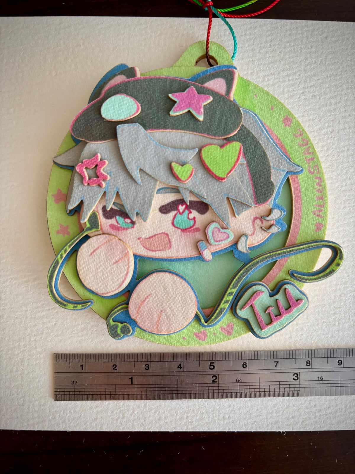 Till | ALNST | paper biscuit, charm/ornament | ~10x9cm