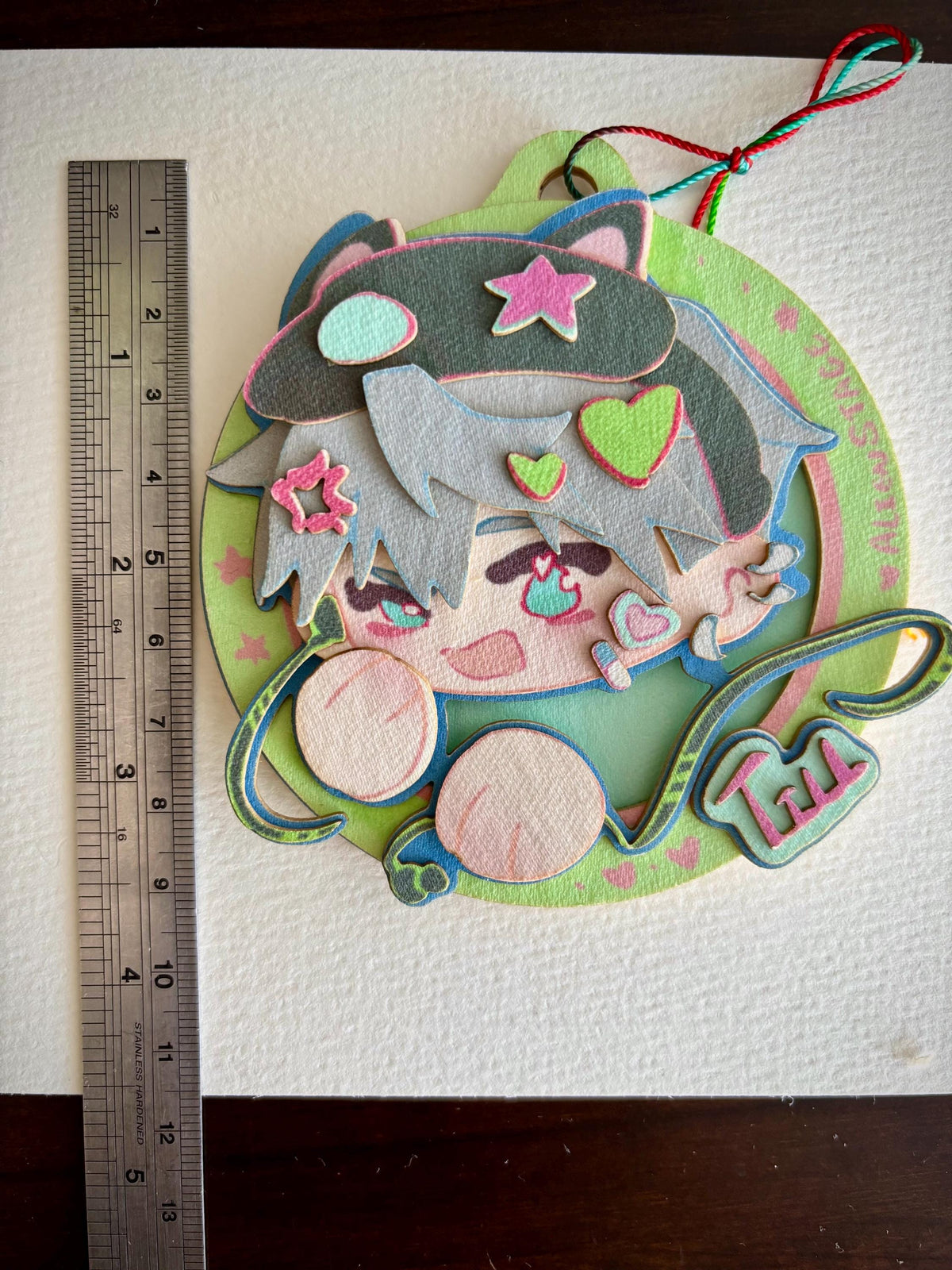 Till | ALNST | paper biscuit, charm/ornament | ~10x9cm