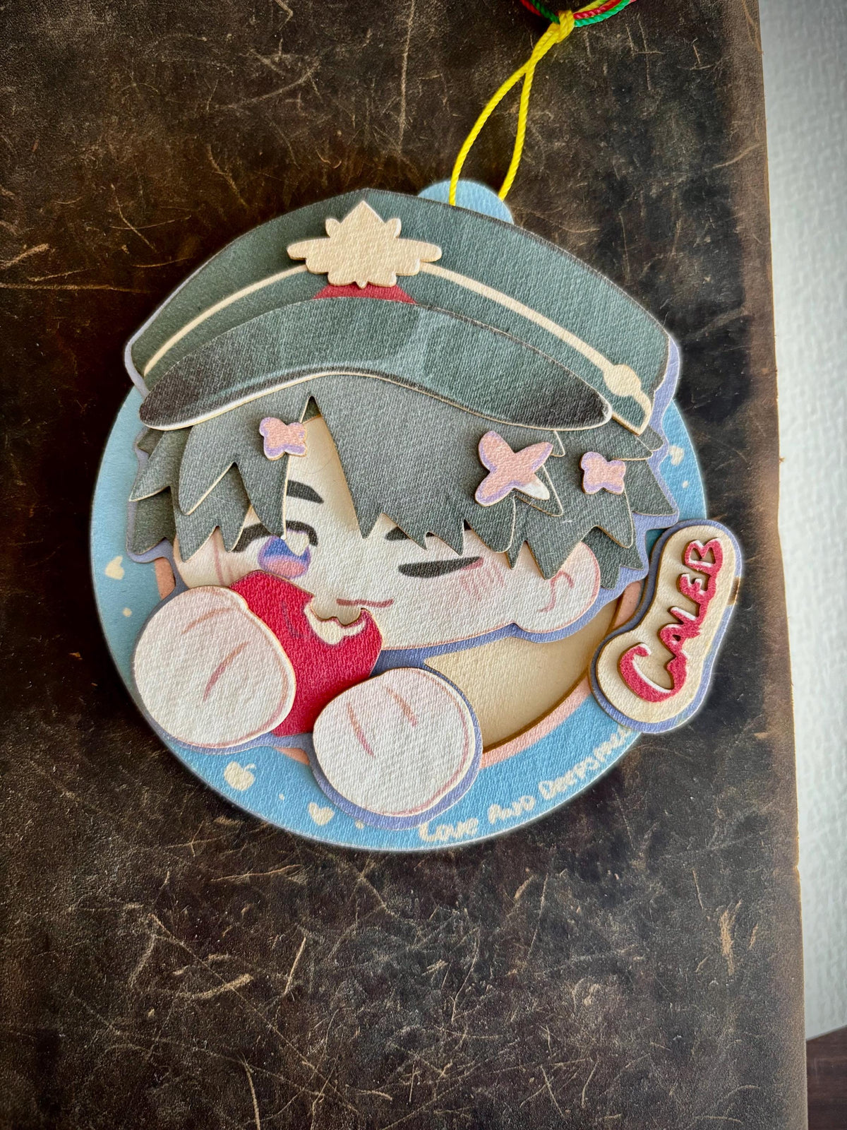 Caleb XiaYiZhou | LADS | paper biscuit, charm/ornament | ~10x9cm