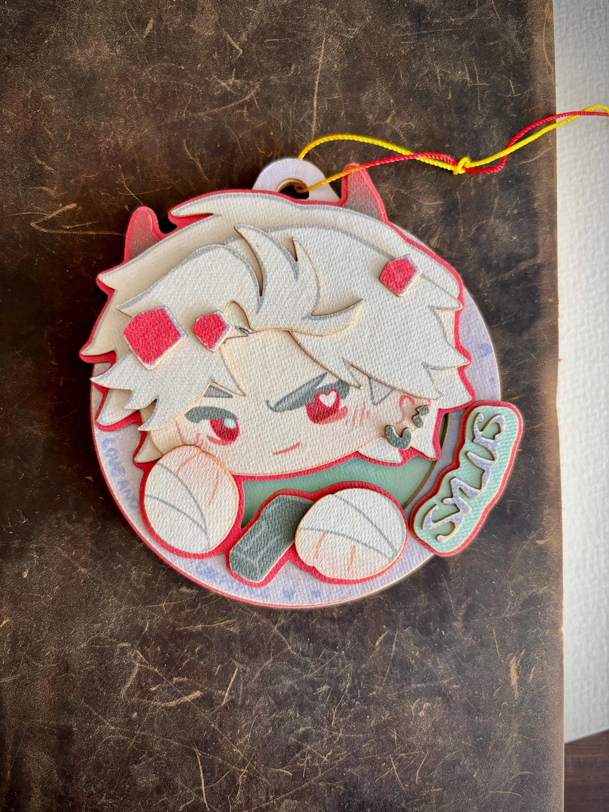 Sylus QinChe | LADS | paper biscuit, charm/ornament | ~10x9cm