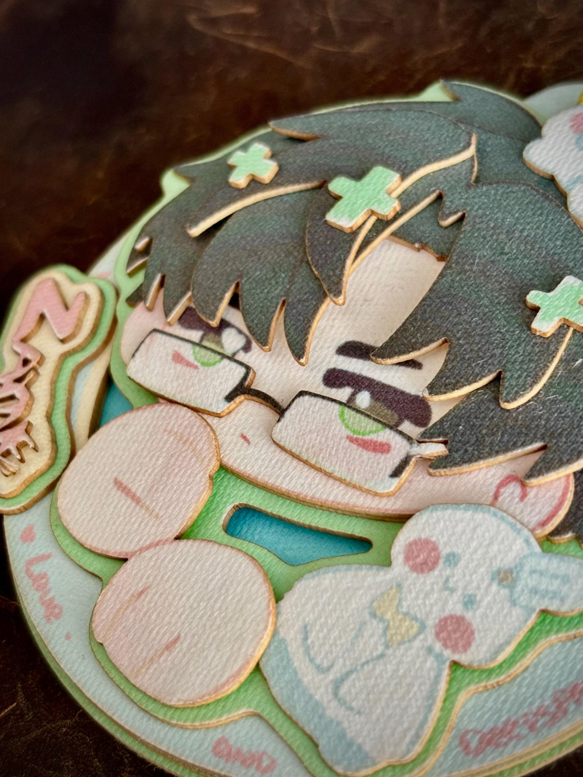 Zayne LiShen | LADS | paper biscuit, charm/ornament | ~10x9cm