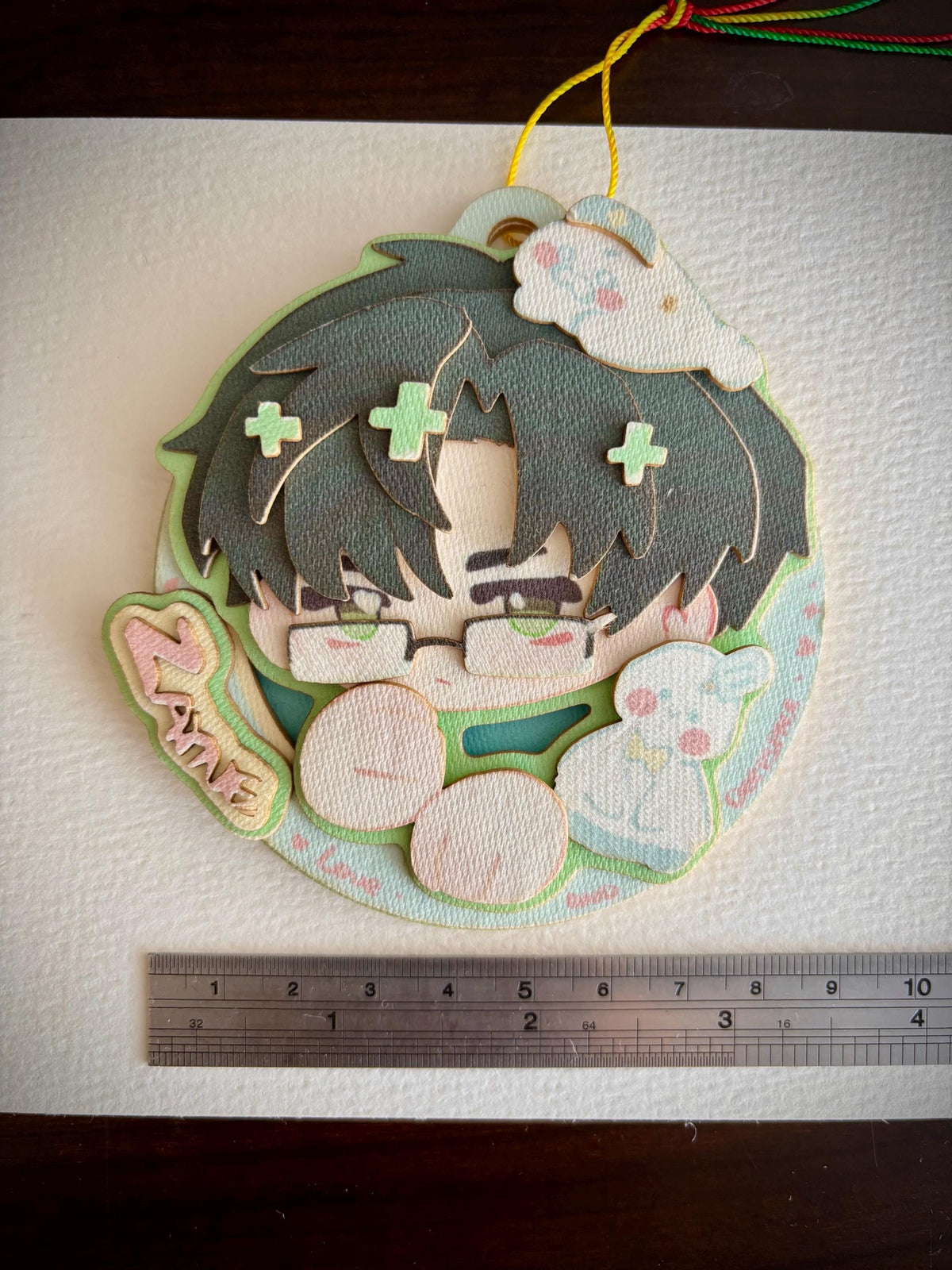 Zayne LiShen | LADS | paper biscuit, charm/ornament | ~10x9cm