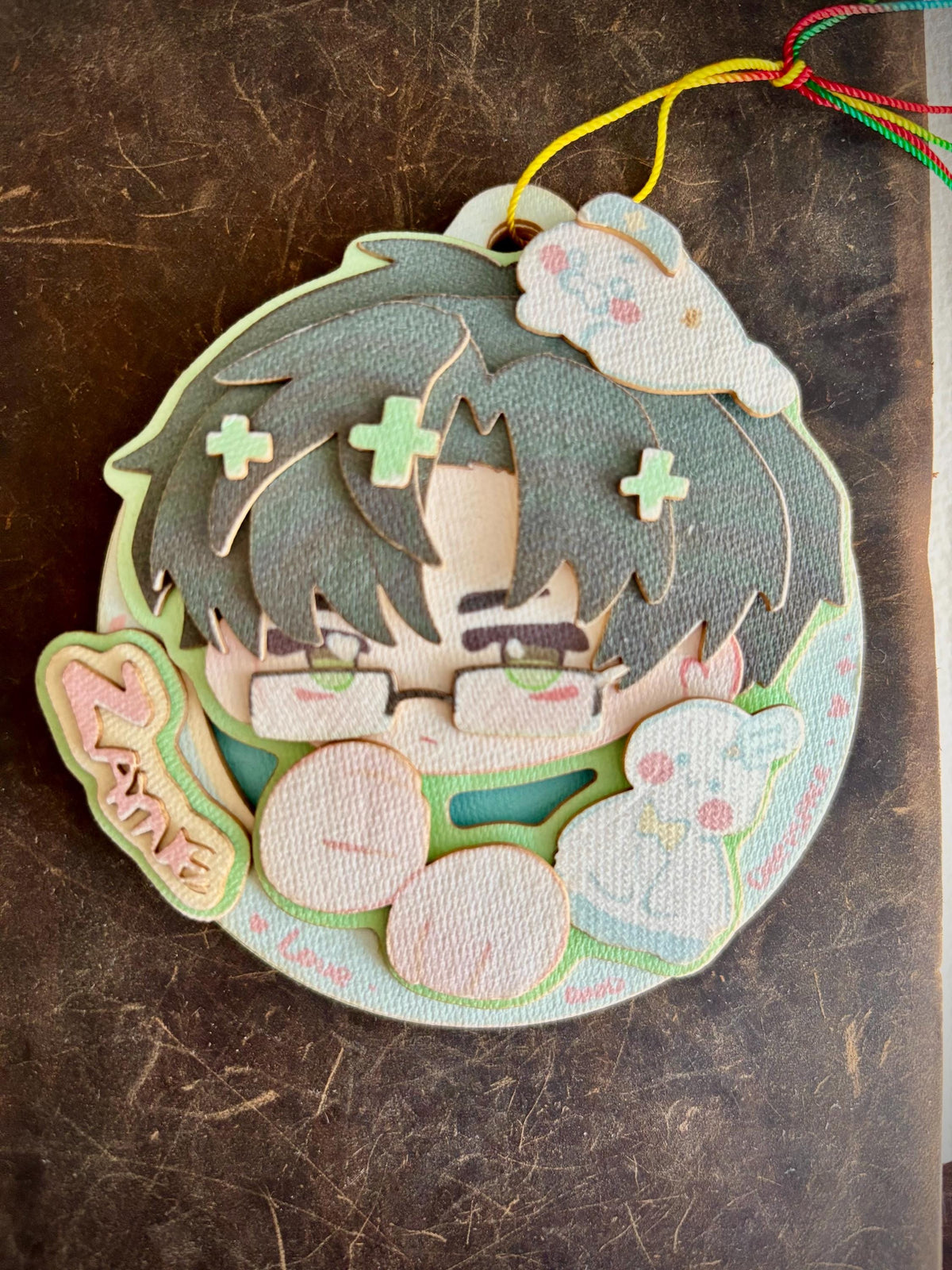 Zayne LiShen | LADS | paper biscuit, charm/ornament | ~10x9cm