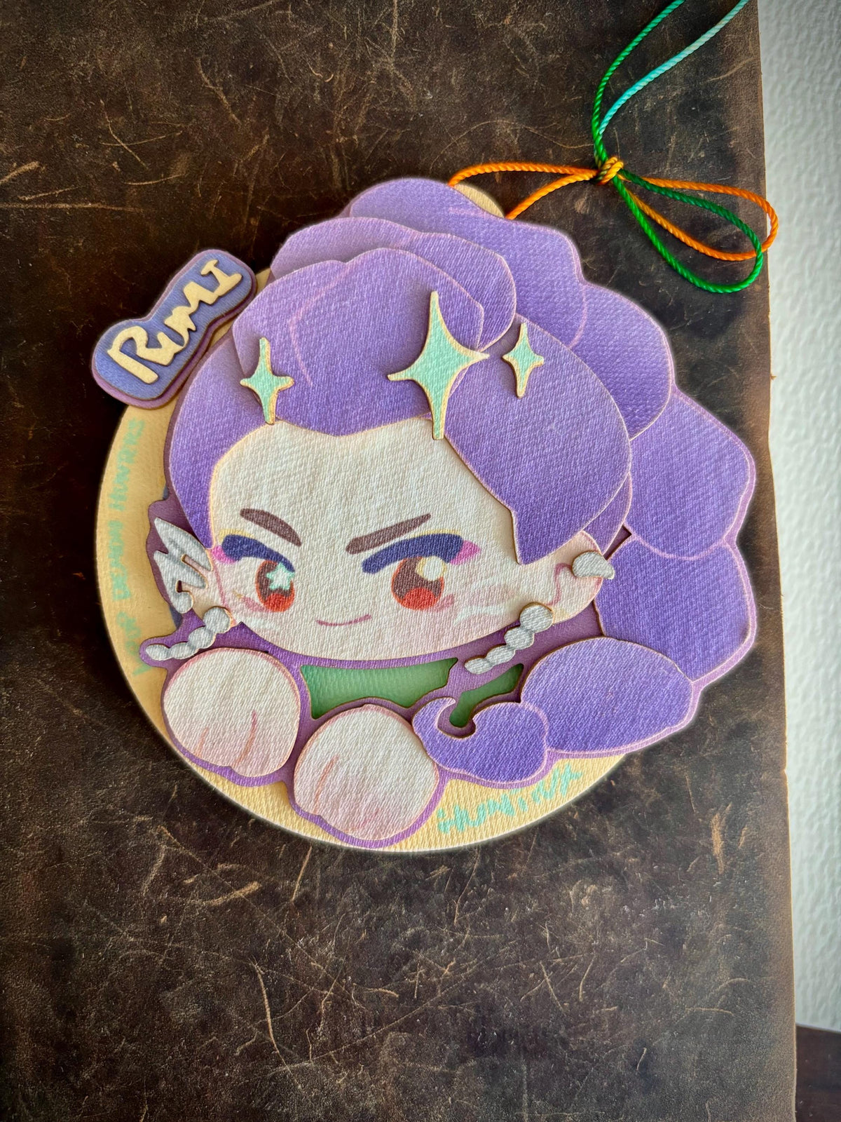KDH | Huntrix | paper biscuit, charm/ornament | ~10x9cm