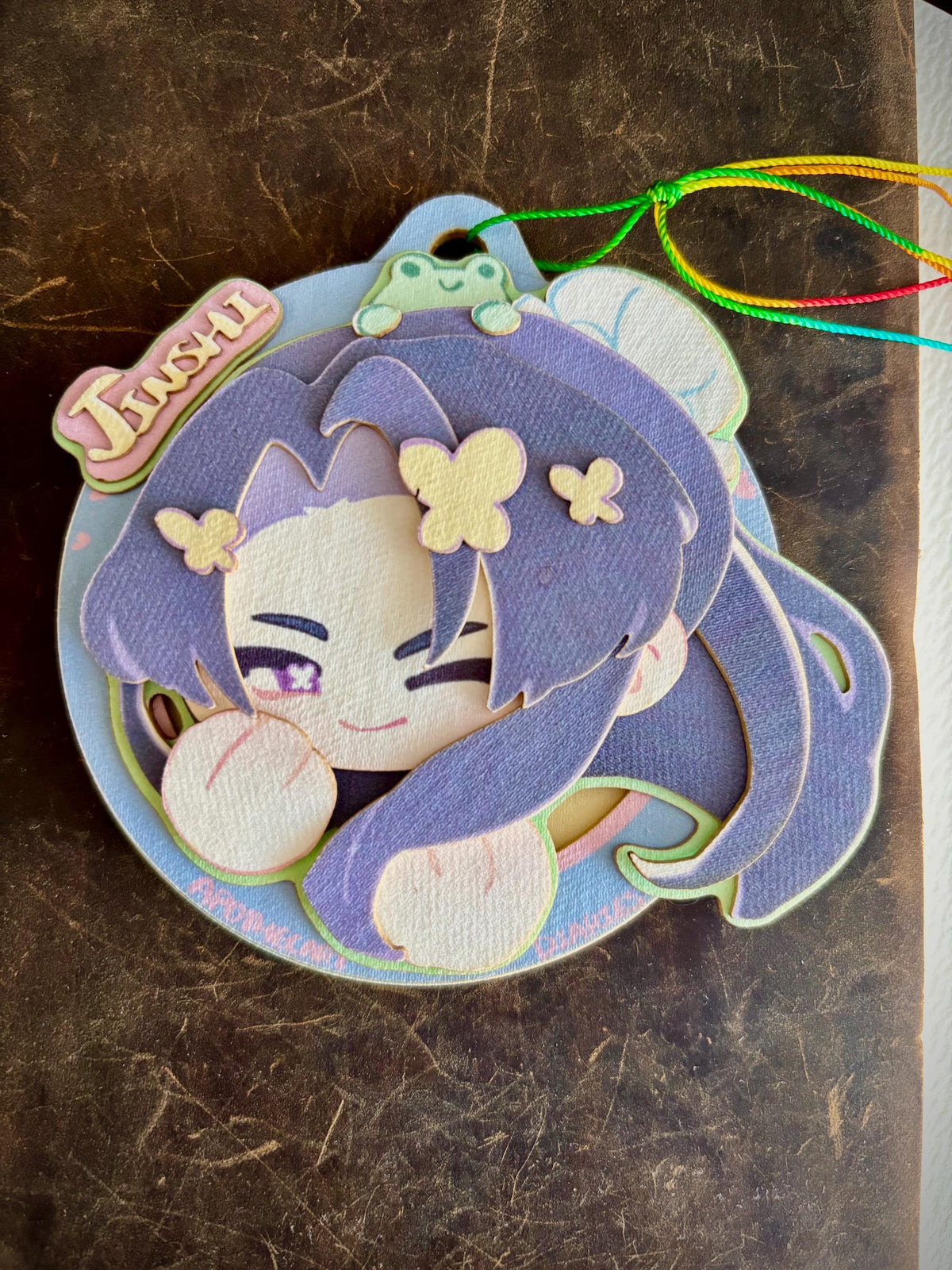 Maomao Jinshi | paper biscuit, charm/ornament | ~10x9cm